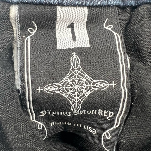 Flying Monkey Skinny Jeans Size 1 Junior's - Picture 4 of 6